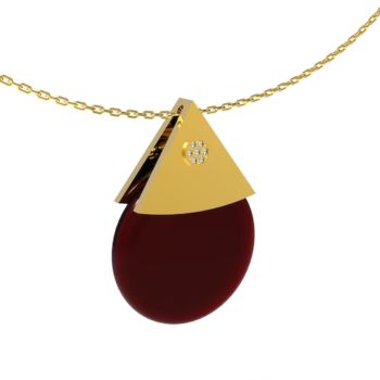 Pendentif Hadès sur chaîne