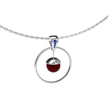 Pendentif Thémis sur chaîne