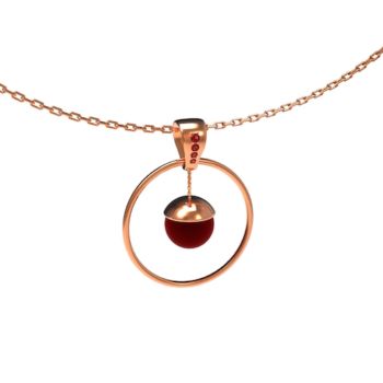 Pendentif Thémis sur chaîne